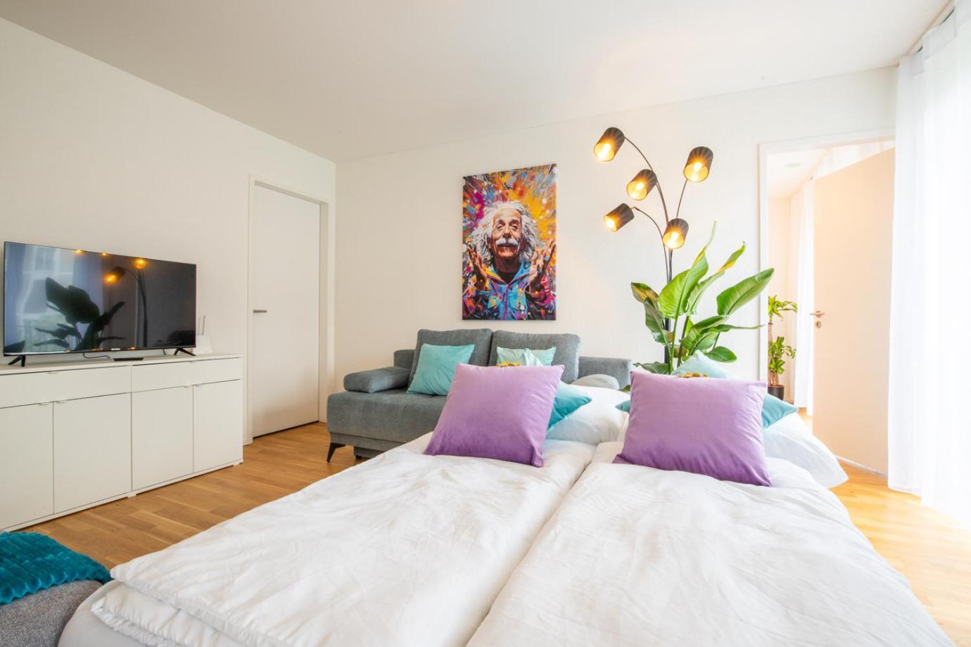 Special Einstein Iiv Apartment, Messe Kleinbasel 10-Star Basileia Exterior foto