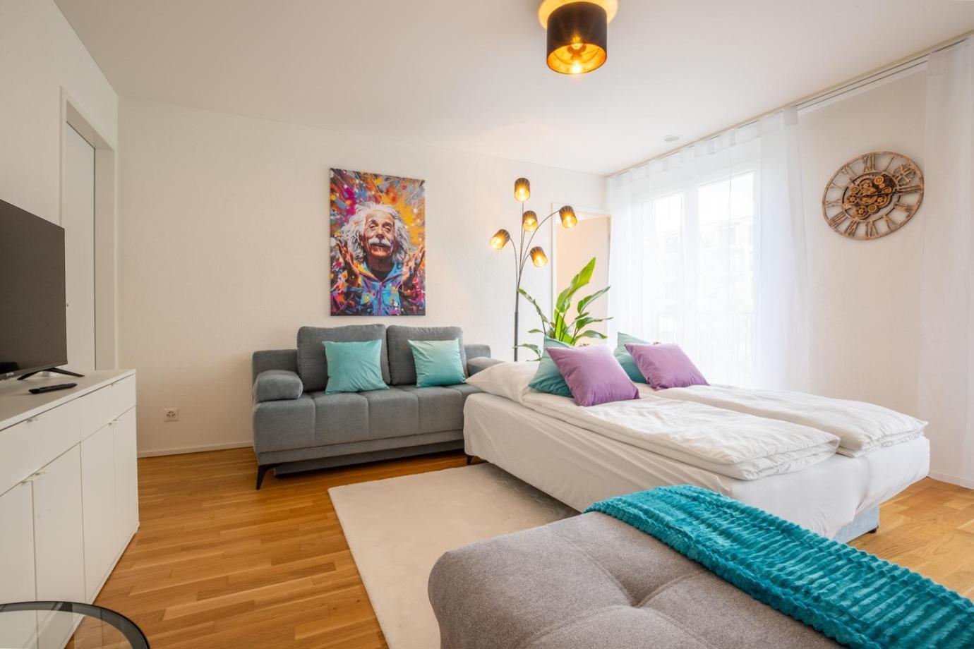 Special Einstein Iiv Apartment, Messe Kleinbasel 10-Star Basileia Exterior foto